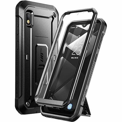 I-Blason GXYA10EUBPSPBK Carrying Cases Sup Unicorn Beetle Pro Rugged Carrying Case (holster) Samsung Galaxy A10e Smartphone - Black - Drop  843439126602