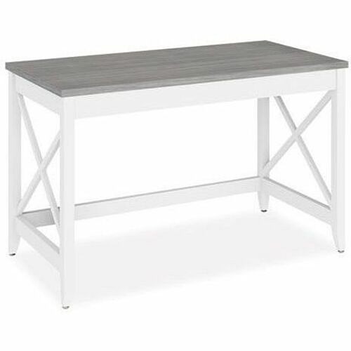Alera WSF4824GY Tables & Desks Farmhouse Writing Desk, 47.24" X 23.62" X 29.53" , Gray ALEWSF4824GY 