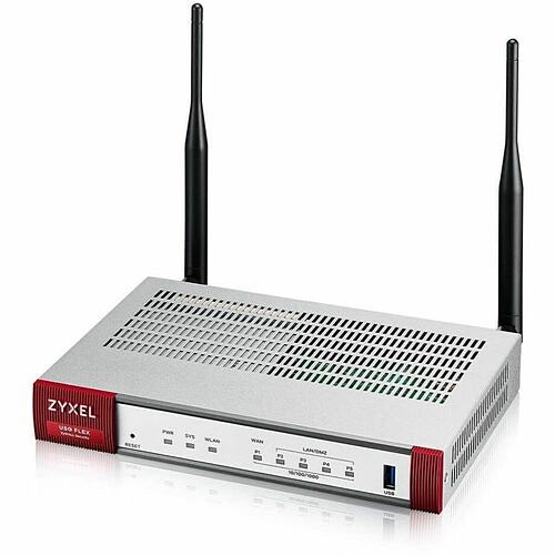 Zyxel USGFLEX100AX+2YG Network Security & Firewalls Zyxel Zywall Usg Flex 100ax Network Security/firewall Appliance - Intrusion Prevention - 5 Port - 10 Usgflex100ax2yg 760559131265