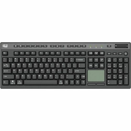 Adesso AKB-445UB Keyboards & Keypads Adesso Keyboard - Cable Connectivity - Usb Interface - Touchpad (akb-445ub) (adeakb445ub) 783750013031