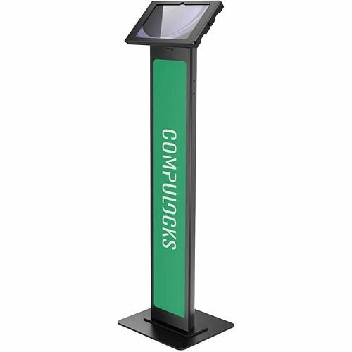 Maclocks 140B87GAPX9B Stands & Cabinets Compulocks Tablet Pc Stand - Up To 8.7" Screen Support - 43" Height X 13" Width X 3" Depth - Floor S 810157340573