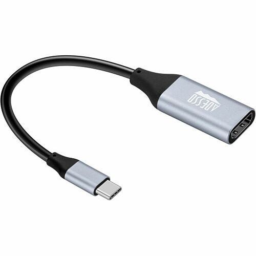Adesso AUH-5010 Connector Adapters Adesso Usb C To Hdmi Adapter @4k/60hz - 1 X Hdmi Digital Audio/video - Female - 1 X Usb Type C - Mal Auh5010 783750012669