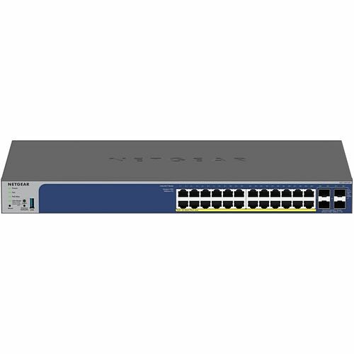 Netgear GS728TXP-300NAS Switches & Bridges Netgear Gigabit Poe+ Smart Switches With 4 Dedicated 10g Sfp+ Ports - 24 Ports - Manageable - Gigabi Gs728txp300nas 606449171051