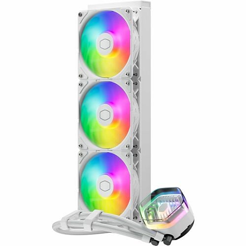 Cooler Master MLX-D36M-A25PZ-RW Processor/Case Fans Coolermaster Ml360 Atmos White (mlx-d36m-a25pz-rw) Mlxd36ma25pzrw 884102112294