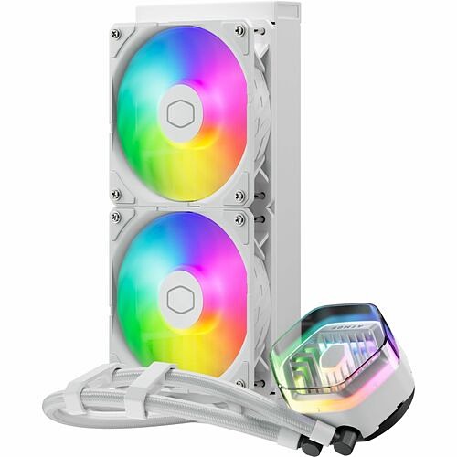 Cooler Master MLX-D24M-A25PZ-RW Processor/Case Fans Coolermaster Ml240 Atmos White (mlx-d24m-a25pz-rw) Mlxd24ma25pzrw 884102112287