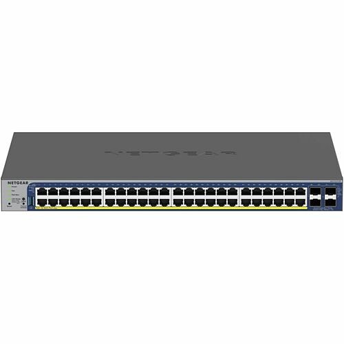 Netgear GS752TXP-300NAS Switches & Bridges Netgear Gigabit Poe+ Smart Switches With 4 Dedicated 10g Sfp+ Ports - 48 Ports - Manageable - Gigabi Gs752txp300nas 0606449171174