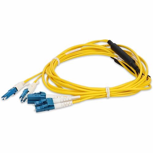 Addon ADD-2CS-2LC-3M9SMF Cables Addon 3m 2xcs To 2xlc Yellow Os2 Quadplex Ofnr (riser-rated) Smf Fiber Patch Cable - 9.84 Ft Fiber O Add2cs2lc3m9smf 195285824844