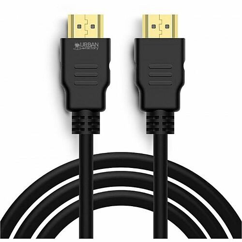 Urban Factory HDM15UF Cables Urban Factory Basee: Hdmi 2.0 4k Cable - 1.5m - 4.92 Ft Hdmi A/v Cable For Audio/video Device, Hdtv  888225022522