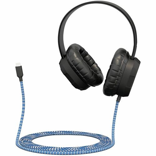 Maxcases MC-HSX-USBC Headphones/Earphones Extreme Headphone W/braided Cable, (no Volume Control, No Mic) W/usb-c Connector (black) - Stereo -  Mchsxusbc 850053915499