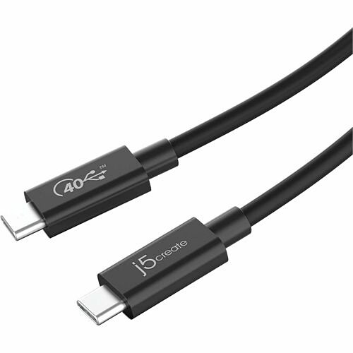 J5create JUC28L08 Cables J5create Full-featured Usb-c Cable (usb4 Gen 3) - 2.60 Ft Usb4 Av/data Transfer Cable For Smartphone 847626006395