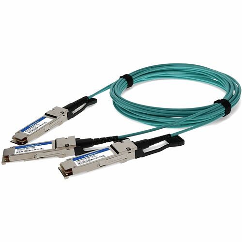 Addon MFS1S50-H010V-AO Cables Mellanox Mfs1s50-h010v Compatible Taa 200g-aoc Qsfp56 To 2xqsfp56 Infiniband Hdr Active Optical Cabl Mfs1s50h010vao 195285836977