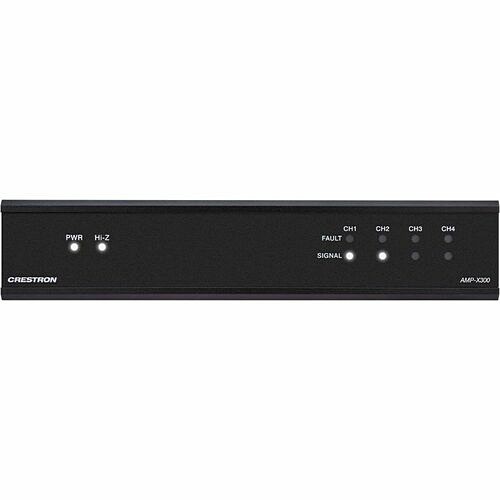 Crestron 6510866 A/V Receivers & Amplifiers Crestron Amp-x300 Amplifier - 300 W Rms - 4 Channel - Black - 20 Hz To 20 Khz - 75 W (6510866) 