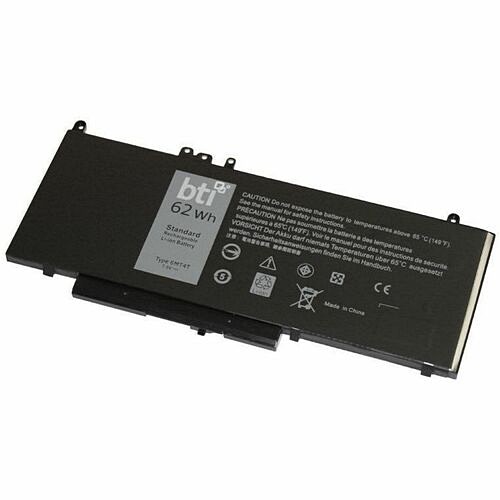 Battery Technology 451-BBUN-BTI Batteries Bti 451-bbun-bti 7.6v 62whr Li-ion Battery 0c1p4, 451-bbtx, 535nc, Fn7fy, Nr1dy, 0d074, 451-bbun, 6m 451bbunbti 886734896085