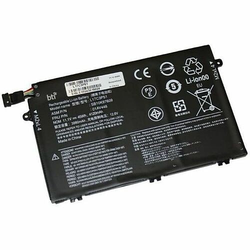 Battery Technology 01AV445-BTI Batteries Bti 01av445-bti 11.1v 45whr Li-ion Battery 01av445, 5b10w13887, L17c3p51, L17m3p52, Sb10k97608, 01av 01av445bti 886734896009