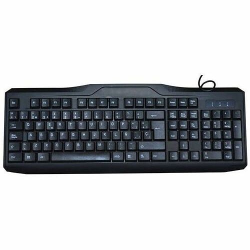 Imicro KB-US9851S Keyboards & Keypads Kb-us9851s Usb Wired 108-key Spanish Keyboard (black) Kbus9851s 841106100122