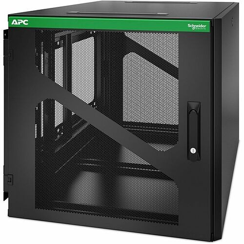 Apc Schneider AR112SM Rack Equipment Apc By Schneider Electric Netshelter 12u Wallmount Rack Enclosure Cabinet Side Mount Ups Depth - For 731304632641