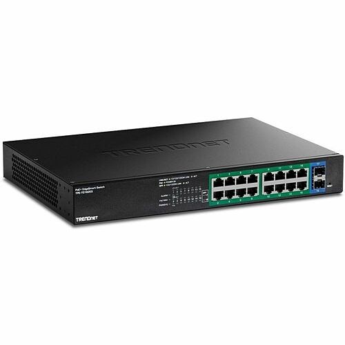Trendnet TPE-TG182ES Switches & Bridges 18-port Gigabit Edgesmart Poe+ Switch Tpetg182es 710931162561