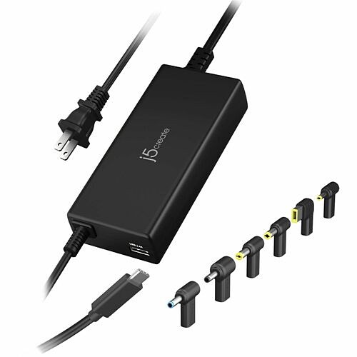 J5create JUP2290DC Power Adapters J5create Jup2290dc Ac Adapter - 100 W - 3.94 Ft Cable - 120 V Ac, 230 V Ac Input - 5 V Dc, 9 V Dc, 1 847626006425