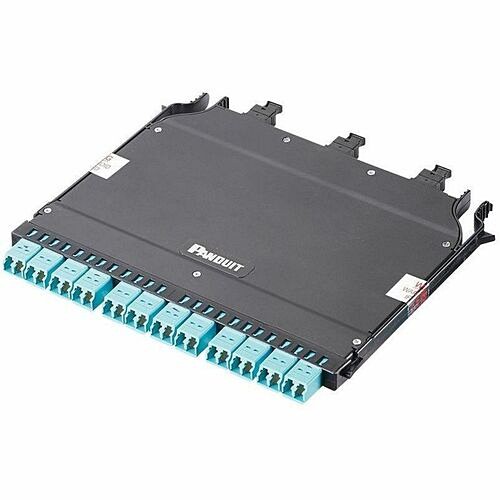 Panduit FHC3ZA-24H-10U2 Patch Panels Panduit Om4 Hd Flex Ette, 12-port, 4-to-1 Conversion , Ult Il, Universal-2 - 12 Port(s) - 12 X Duple Fhc3za24h10u2 