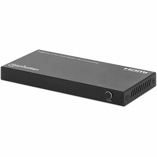 Manhattan 208369 Signal Splitters/Amplifiers Manhattan 4k 60hz 4-port Hdmi Splitter With Downscaling - 3840 X 2160 - 600 Mhzmaximum Video Bandwid 766623208369