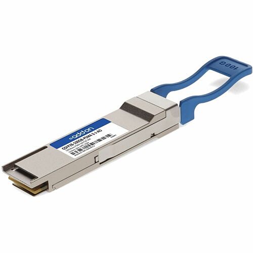 Addon QSFP28-100GBPSM42JAO Switch Modules Addon Juniper Networks Compatible 40/100gbase-psm4 Dual-rate Qsfp28 Transceiver (smf, 1310nm, 2km, M Qsfp28100gbpsm42jao 195285843418