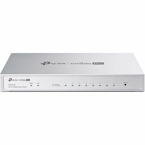 Tp Link S4500-8G Switches & Bridges Omada Pro Omada Pro 8-port Gigabit Smart Switch - 8 Ports - Manageable - Gigabit Ethernet - 10/100/1 S45008g 840030711336