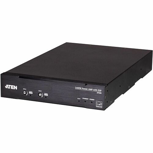 Aten AP206 A/V Receivers & Amplifiers Aten Ap206 Amplifier - 120 W Rms - 2 Channel - 50 Hz To 20 Khz - 18.60 W - Ethernet 672792015724