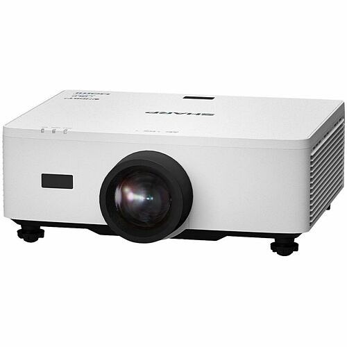 Sharp XP-P601Q-W Projectors Sharp Xp-p601q-w Dlp Projector - 16:9 - Floor Mountable, Ceiling Mountable - 3840 X 2160 - Front, Re Xpp601qw 074000703568
