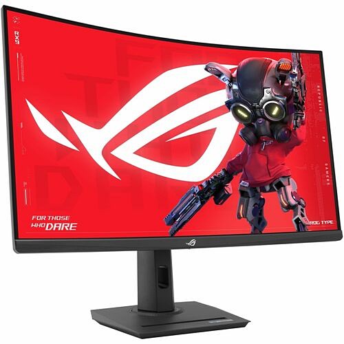 Asus XG32WCMS Monitors Asus Rog Strix Xg32wcms 32" Class Wqhd Curved Screen Gaming Led Monitor - 16:9 - Black - 31.5" Viewa 197105497085