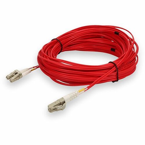 Addon ADD-LC-LC-12M5OM4-RD Cables Addon 12m Lc To Lc Red Om4 Duplex Ofnr (riser-rated) Fiber Patch Cable - 39.37 Ft Fiber Optic Networ Addlclc12m5om4rd 821456258254
