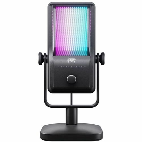 Cherry CX-NGALE-R-RGB-BLACK Microphones Ngale Microphone Cxngalerrgbblack 842597104378