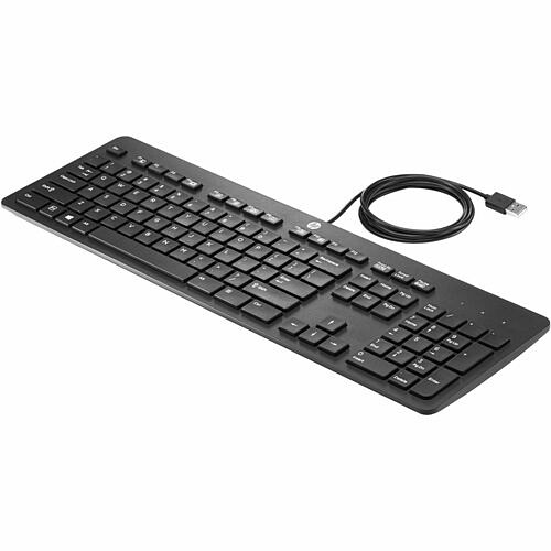 Hp N3R87AA Keyboards & Keypads Hp Usb Slim Business Keyboard - Cable Connectivity - Usb Interface - Membrane Keyswitch - Black (n3r 