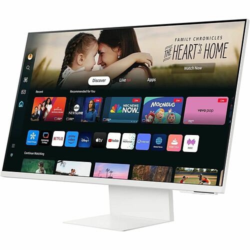 Samsung LS32DM801UNXZA Monitors Samsung S32dm801un 32" Class Webcam 4k Uhd Smart Lcd Monitor - 16:9 - Warm White - 32" Viewable - 38 887276833590