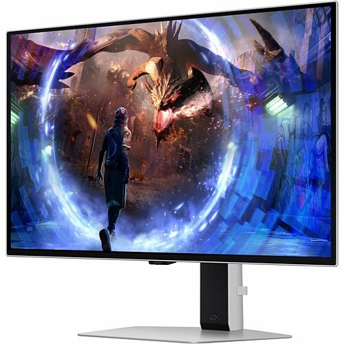 Samsung LS27DG602SNXZA Monitors Samsung Odyssey Oled G6 S27dg602sn 27" Class Wqhd Gaming Oled Monitor - 16:9 - Silver - 27" Viewable 887276832579