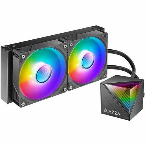 Azza LCAZ-240P-ARGB CUBE Processor/Case Fans Azza Cube 240 Lcaz-240p-argb Cube Cooling Fan/radiator/water Block/pump - 4.72" Maximum Fan Diameter Lcaz240pargbcube 