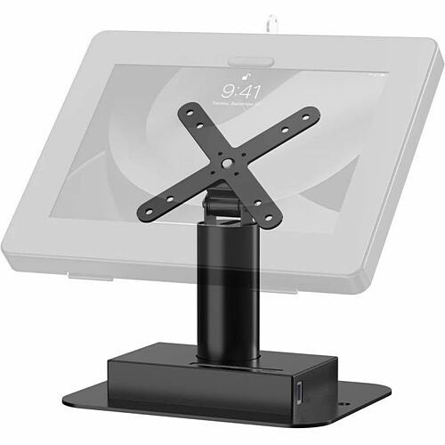 Cta Digital ADD-QRUSBKB Mounting Kits Cta Digital Desk Mount For Kiosk, Tablet, Holder, Enclosure - Black - Landscape/portrait - 75 X 75,  Addqrusbkb 0656777025458
