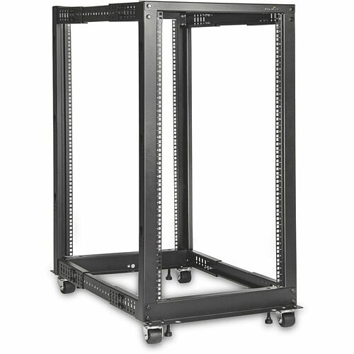 Rocstor Y10E072-B1 Rack Equipment Rocstor Solidrack Open Frame 4-post Adjustable Depth Rack - For It Equipment, Server, Switch, Router Y10e072b1 810606039621