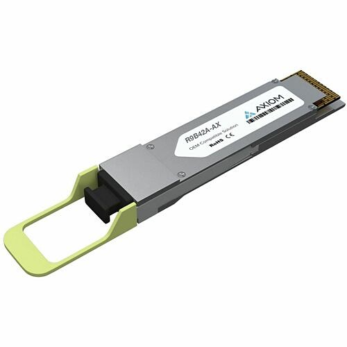 Axiom Memory R9B42A-AX Switch Modules Axiom 400gbase-dr4+ Qsfp-dd Transceiver For Hp - R9b42a - For Data Networking, Optical Network - 1 X R9b42aax 198105013985