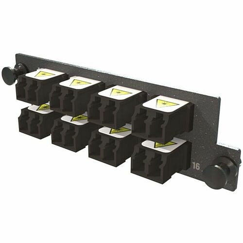 C2g HDFP-LCD16ZC-U Patch Panels Ortronics Infinium Fiber Panel - 16 Port(s) - 8 X Duplex - Optical Fiber - Black (hdfp-lcd16zc-u) Hdfplcd16zcu 662875027676
