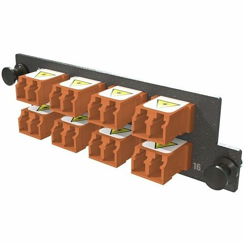 C2g HDFP-LCD16ZC-J Patch Panels Ortronics Infinium Fiber Panel - 16 Port(s) - 8 X Duplex - Optical Fiber - Brown (hdfp-lcd16zc-j) Hdfplcd16zcj 662875027638