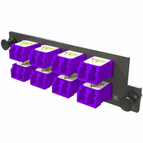 C2g HDFP-LCD16ZC-F Patch Panels Ortronics Infinium Fiber Panel - 16 Port(s) - 8 X Duplex - Optical Fiber - Violet (hdfp-lcd16zc-f) Hdfplcd16zcf 662875027607