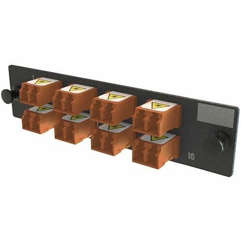 C2g OFP-LCD16ZC-J Patch Panels Ortronics Q-series Keyed Ofp Adapter Panel 16 Fibers, Brown - 16 Port(s) - 16 X Duplex - Optical Fib Ofplcd16zcj 662875028291