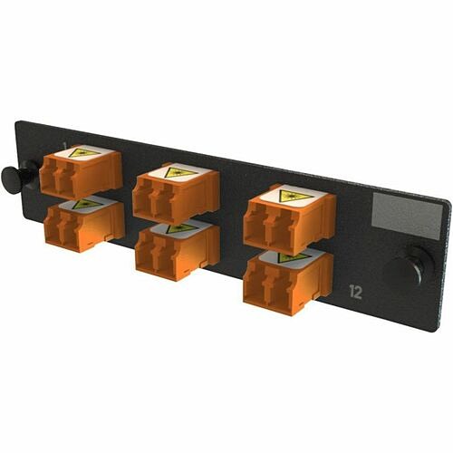 C2g OFP-LCD12ZC-E Patch Panels Ortronics Q-series Fiber Panel* - 12 Port(s) - 12 X Duplex - Optical Fiber - Orange (ofp-lcd12zc-e) Ofplcd12zce 662875028406