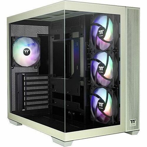 Thermaltake CA-1Z2-00MEWN-00 Computer Cases View 380 Tg Argb Matcha Green Mid Tower Chassis Ca1z200mewn00 841163095324