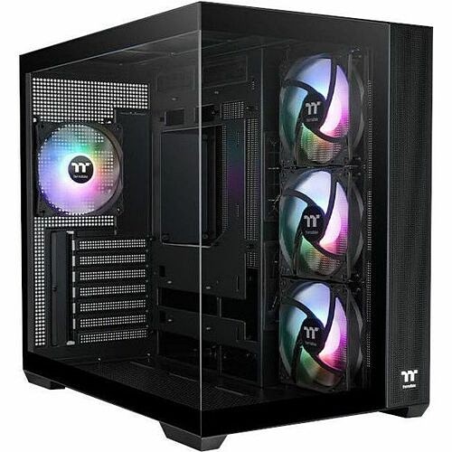 Thermaltake CA-1Z2-00M1WN-00 Computer Cases View 380 Tg Argb Mid Tower Chassis Ca1z200m1wn00 841163095300