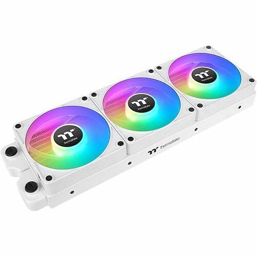 Thermaltake CL-F194-PL12SW-A Processor/Case Fans Ct120 Ex Reverse Argb Sync Pc Cooling Fan White (3-fan Pack) Clf194pl12swa 841163094709