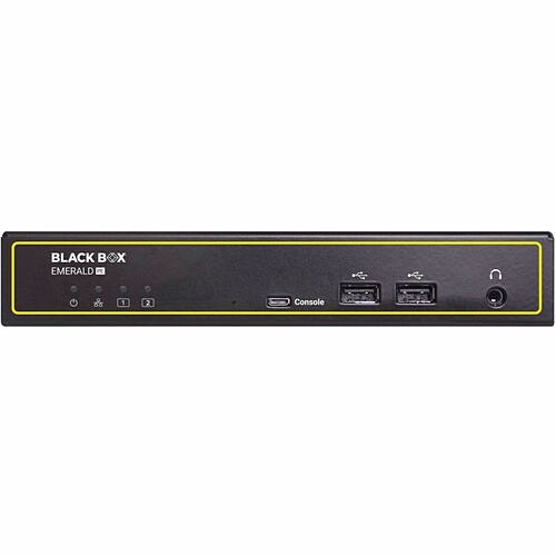 Black Box EMD2002PE-DP-R KVM Consoles/Extenders Emeraldandreg; Pe Kvm-over-ip - Displayport, Usb 2.0, Audio, Dual Network Ports Rj45 And Sfp - 2 Compu Emd2002pedpr 