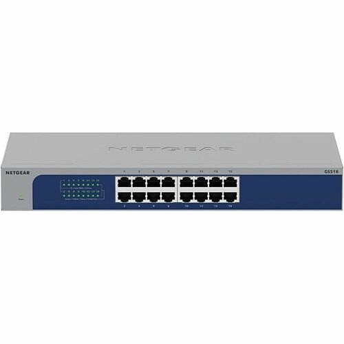 Netgear GS516-300NAS Switches & Bridges Netgear Business Gs516v3 Ethernet Switch - 16 Ports - Gigabit Ethernet - 10/100/1000base-t - 2 Layer Gs516300nas 606449164558