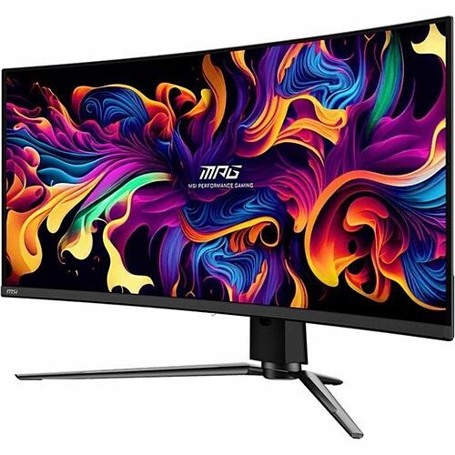 Msi MPG341CQPQDOLED Monitors Msi Mpg 341cqpx Qd-oled 34" Class Uw-qhd Curved Screen Gaming Oled Monitor - 21:9 - Black - 34.1" Vi 824142354223