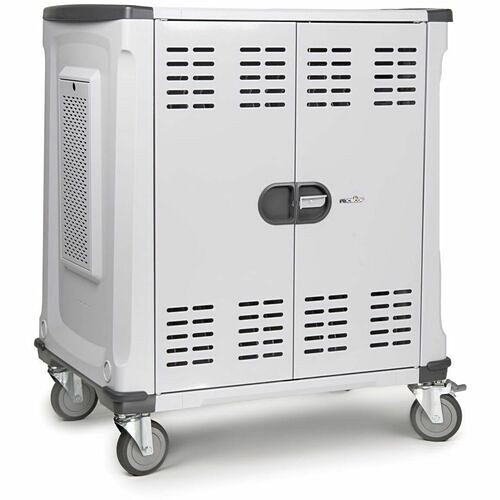 Rocstor VT0021-S1 Carts & Dollies Rocstor Volt C42 Pre-wired Charging Cart With Intelligent Power Charging 90w - 3 Shelf - 3 Drawer -  Vt0021s1 810136921816